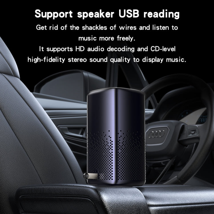 Yesido YAU81 USB Wireless Audio Adapter Car Bluetooth Receiver - Bluetooth Adapters by Yesido | Online Shopping UK | buy2fix