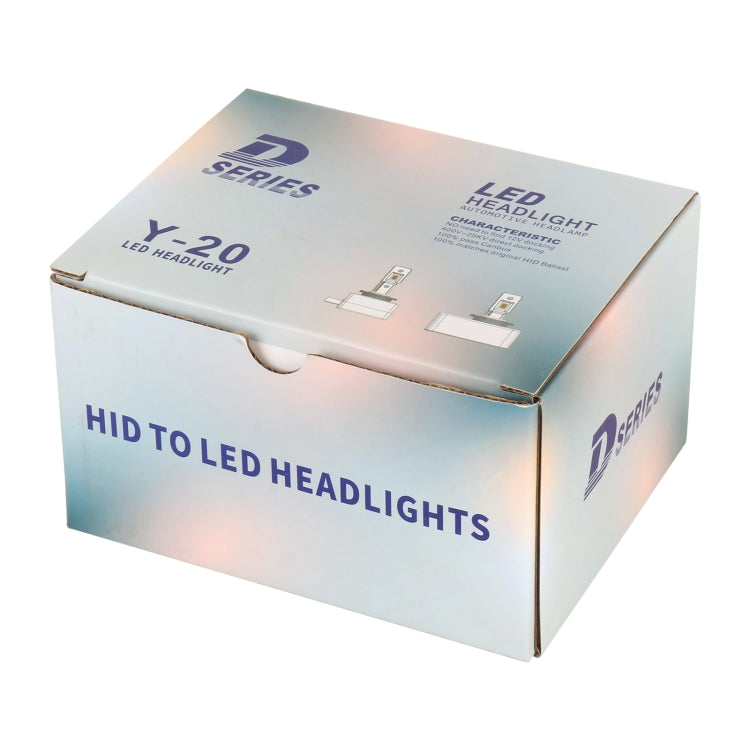 D Series D3S 35W 6000K 4500LM 2pcs/Box Car LED Headlight - LED Headlamps by buy2fix | Online Shopping UK | buy2fix
