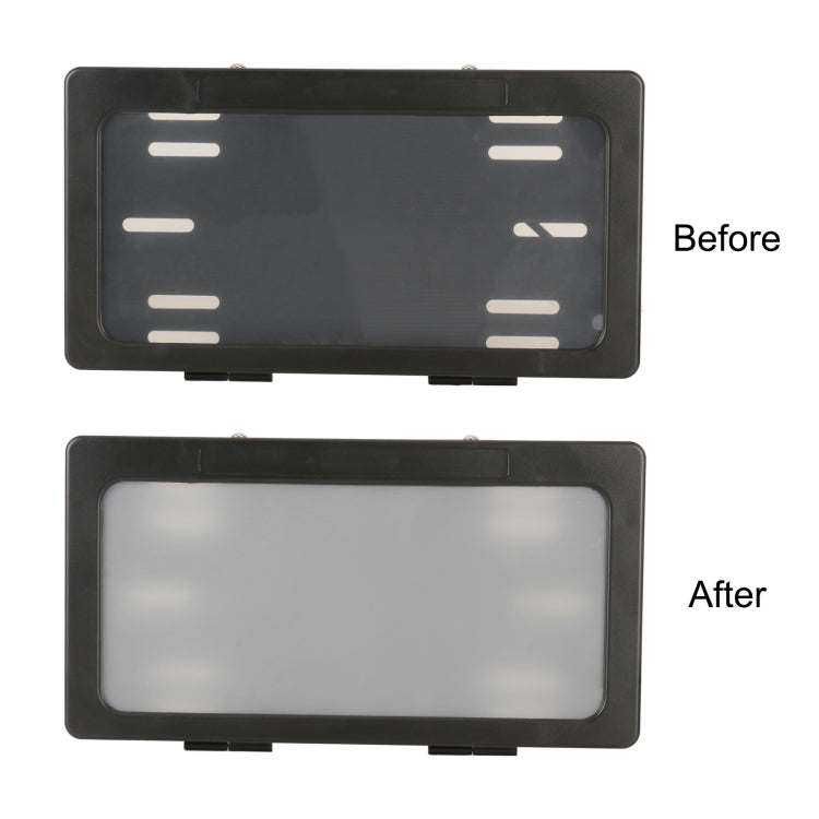 Car Dual Plate Atomized License Plate Frame, US Standard - License Plate Covers & Frames by buy2fix | Online Shopping UK | buy2fix