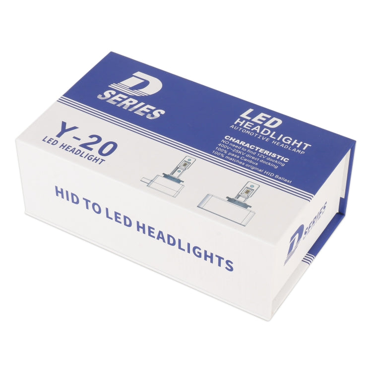 D Series D1S 35W 6000K 4500LM 2pcs/Box Car LED Headlight - LED Headlamps by buy2fix | Online Shopping UK | buy2fix