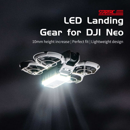 For DJI Neo STARTRC LED Light Heightened Landing Gear Training Rack (Grey) -  by STARTRC | Online Shopping UK | buy2fix