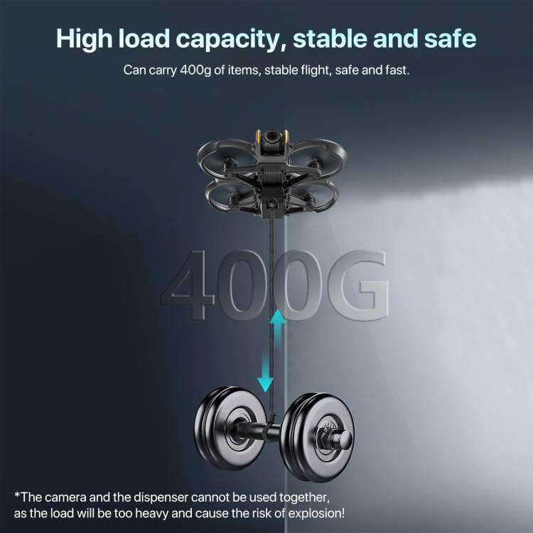 For DJI Avata 2 STARTRC Air-Dropping System Thrower Parabolic (Dark Gray) - Other by STARTRC | Online Shopping UK | buy2fix