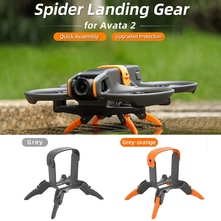 For DJI AVATA 2 Sunnylife LG797 Landing Gear Extensions Heightened Spider Gears Support Leg (Grey) - Other by Sunnylife | Online Shopping UK | buy2fix