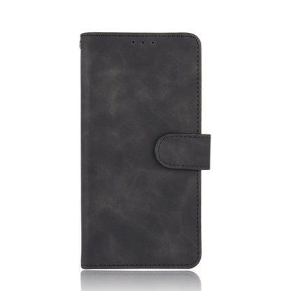 For DOOGEE N30 Solid Color Skin Feel Magnetic Buckle Horizontal Flip Calf Texture PU Leather Case with Holder & Card Slots & Wallet(Black) - More Brand by buy2fix | Online Shopping UK | buy2fix