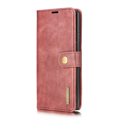 For Samsung Galaxy S21 Ultra 5G DG.MING Crazy Horse Texture Flip Detachable Magnetic Leather Case with Holder & Card Slots & Wallet(Red) - Galaxy S21 Ultra 5G Cases by DG.MING | Online Shopping UK | buy2fix