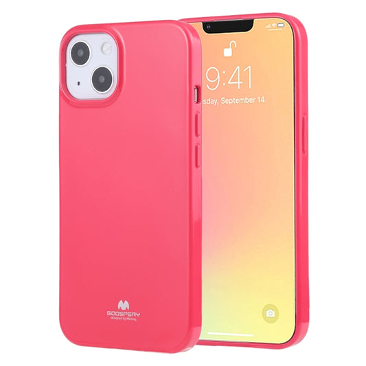 For iPhone 13 mini GOOSPERY JELLY Full Coverage Soft Case (Rose Red) - iPhone 13 mini Cases by GOOSPERY | Online Shopping UK | buy2fix