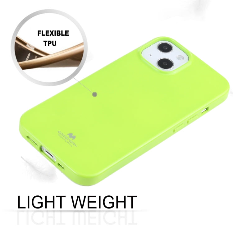 For iPhone 13 GOOSPERY JELLY Full Coverage Soft Case(Green) - iPhone 13 Cases by GOOSPERY | Online Shopping UK | buy2fix