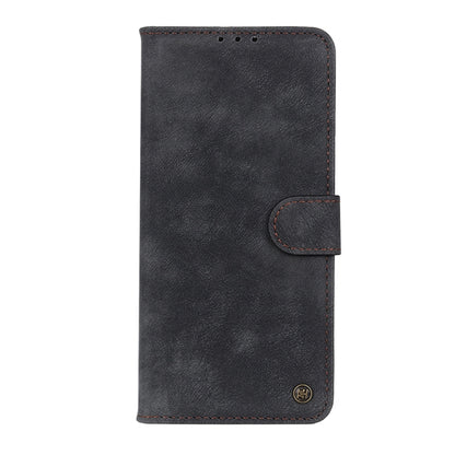 For OnePlus Nord 2 5G Antelope Texture Magnetic Buckle Horizontal Flip PU Leather Case with Card Slots & Wallet & Holder(Black) - OnePlus Cases by buy2fix | Online Shopping UK | buy2fix