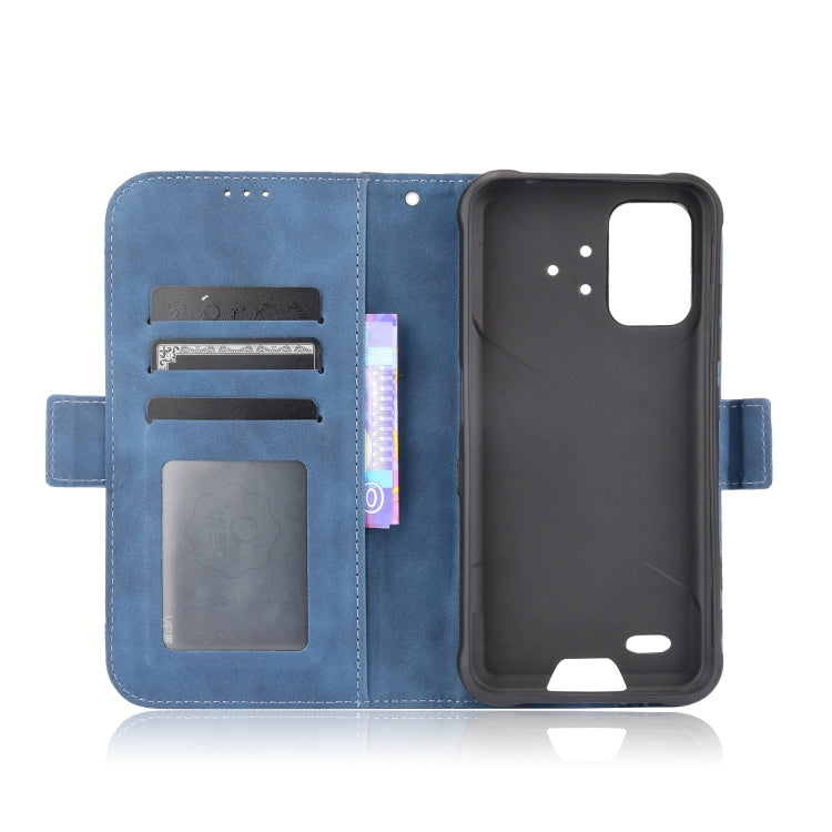 For UMIDIGI Bison Pro Skin Feel Calf Pattern Horizontal Flip Leather Case with Holder & Card Slots & Photo Frame(Blue) - More Brand by buy2fix | Online Shopping UK | buy2fix