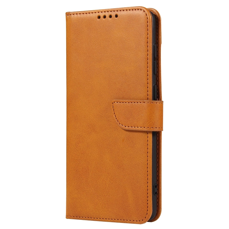 For Xiaomi Redmi 9 Calf Texture Buckle Horizontal Flip Leather Case with Holder & Card Slots & Wallet(Khaki) - Xiaomi Cases by buy2fix | Online Shopping UK | buy2fix