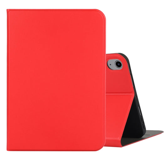 For iPad mini 6 Voltage Craft Texture TPU Horizontal Flip Protective Tablet Case with Holder(Red) - iPad mini 6 Cases by buy2fix | Online Shopping UK | buy2fix