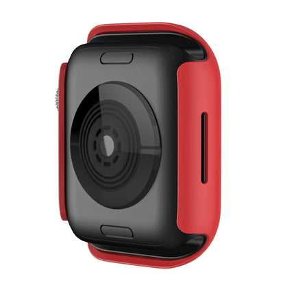 Shockproof TPU Protective Case For Apple Watch Series 9 / 8 / 7 45mm(Red) - Watch Cases by buy2fix | Online Shopping UK | buy2fix