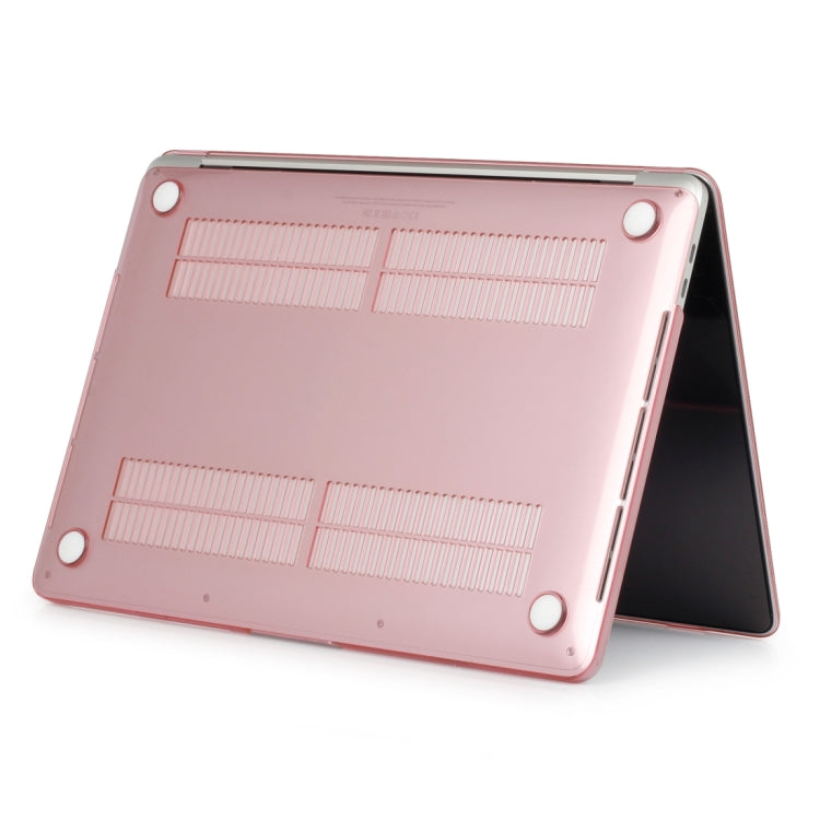 Laptop Crystal Style Protective Case For MacBook Pro 16.2 inch A2485 2021(Pink) - MacBook Pro Cases by buy2fix | Online Shopping UK | buy2fix