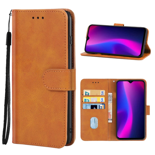 Leather Phone Case For Blackview A60(Brown) - More Brand by buy2fix | Online Shopping UK | buy2fix