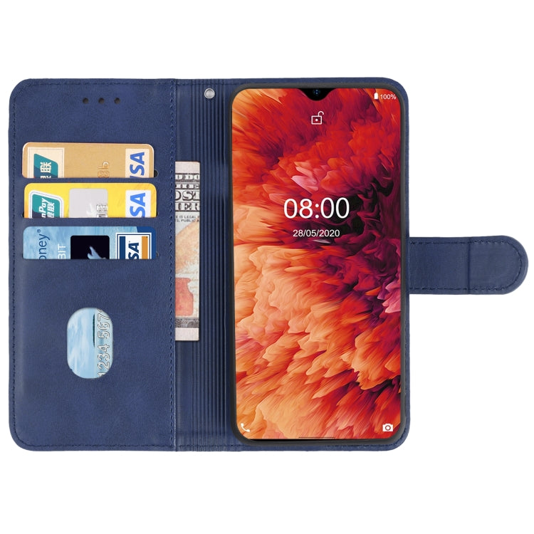 Leather Phone Case For Ulefone Note 8P / Note 8(Blue) - Ulefone Cases by buy2fix | Online Shopping UK | buy2fix