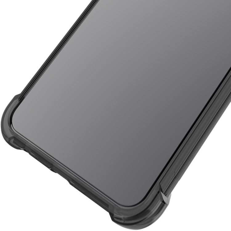 For Samsung Galaxy A13 5G imak All-inclusive Shockproof Airbag TPU Phone Case with Screen Protector(Transparent Black) - Galaxy Phone Cases by imak | Online Shopping UK | buy2fix