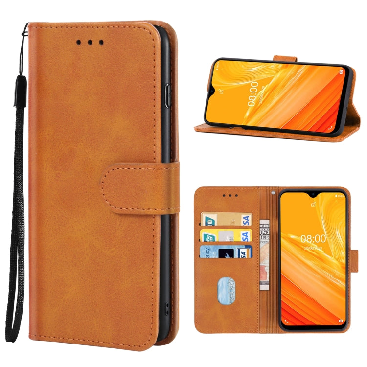 Leather Phone Case For Ulefone Note 8(Brown) - Ulefone Cases by buy2fix | Online Shopping UK | buy2fix