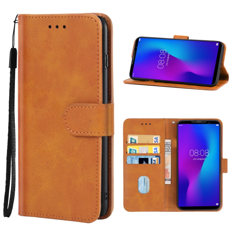 Leather Phone Case For DOOGEE N100(Brown) - Doogee Cases by buy2fix | Online Shopping UK | buy2fix