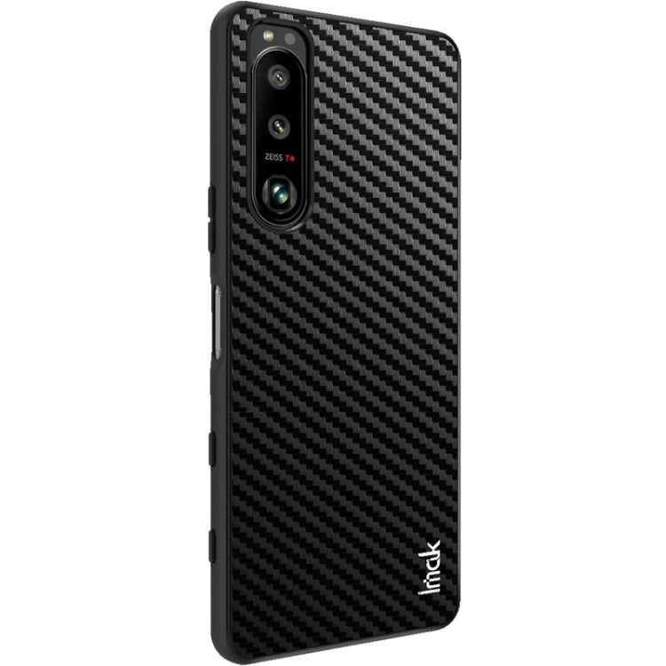 For Sony Xperia 5 III imak LX-5 Series PC + TPU Case with Screen Protector(Carbon Fiber Texture) - Sony Cases by imak | Online Shopping UK | buy2fix
