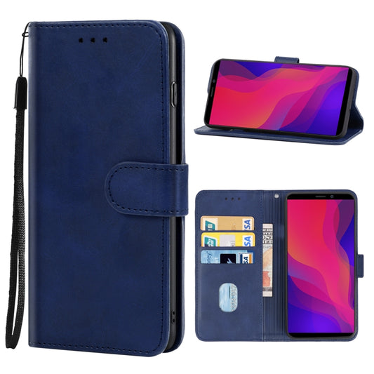 Leather Phone Case For Ulefone Power 3L(Blue) - Ulefone Cases by buy2fix | Online Shopping UK | buy2fix