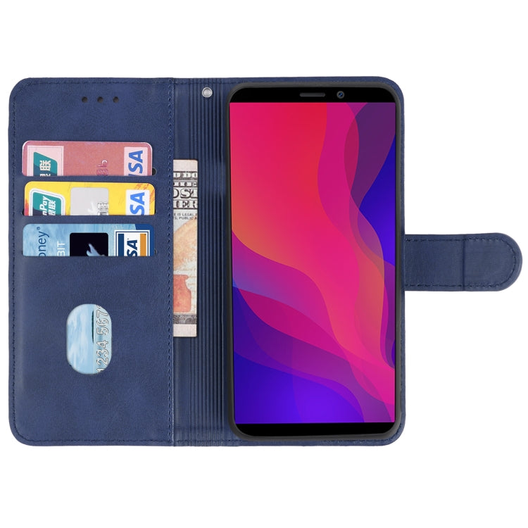 Leather Phone Case For Ulefone Power 3L(Blue) - Ulefone Cases by buy2fix | Online Shopping UK | buy2fix