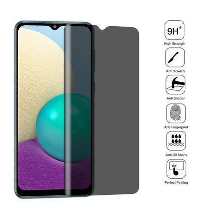 25 PCS Full Cover Anti-peeping Tempered Glass Film For Samsung Galaxy A02 - Galaxy Tempered Glass by buy2fix | Online Shopping UK | buy2fix