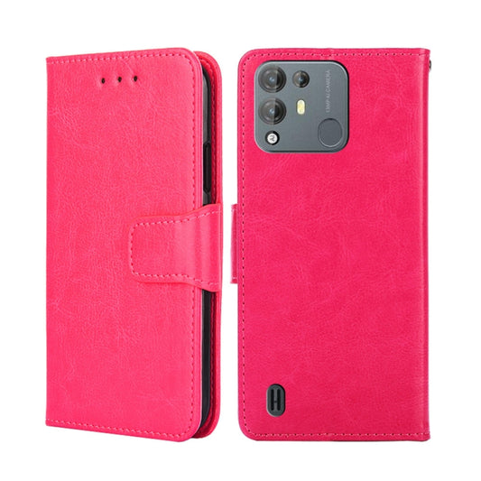 For Blackview A55 Pro Crystal Texture Leather Phone Case(Rose Red) - Huawei Cases by buy2fix | Online Shopping UK | buy2fix