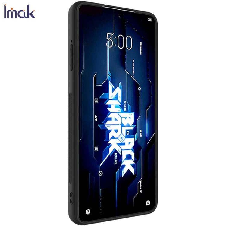 For Xiaomi Black Shark 5 IMAK LX-6 Series Carbon Fiber Pattern Shockproof Phone Case(Black) - Xiaomi Cases by imak | Online Shopping UK | buy2fix