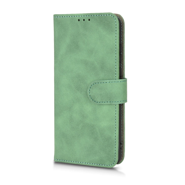 For Blackview A50 Skin Feel Magnetic Flip Leather Phone Case(Green) - More Brand by buy2fix | Online Shopping UK | buy2fix