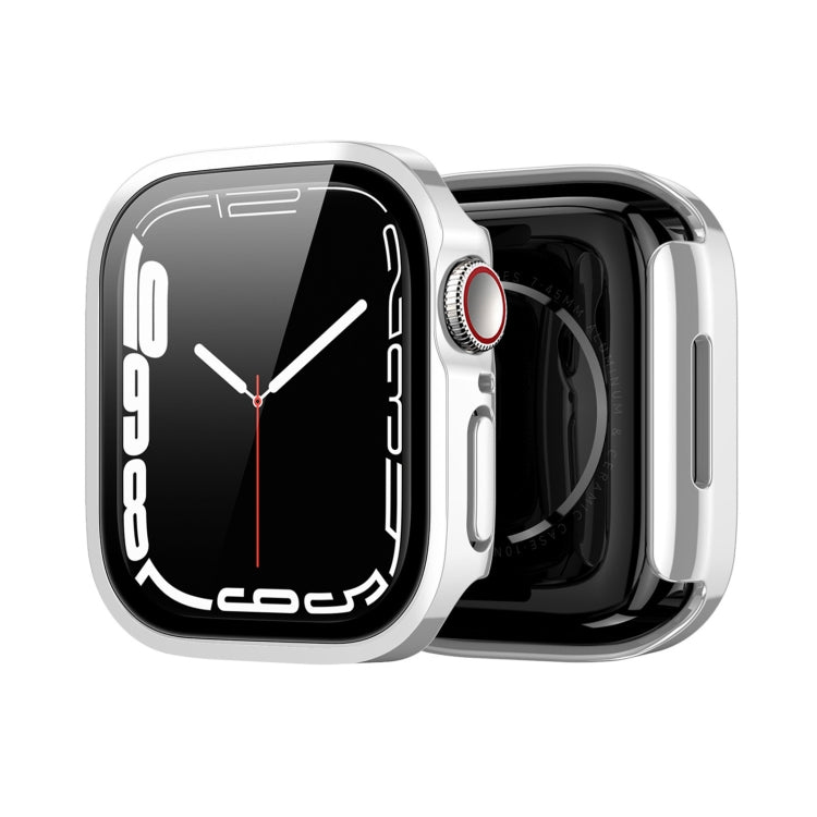 DUX DUCIS Electroplated PC Watch Case For Apple Watch Series 6&SE&5&4 40mm / 3&2&1 38mm(Silver) - Watch Cases by DUX DUCIS | Online Shopping UK | buy2fix