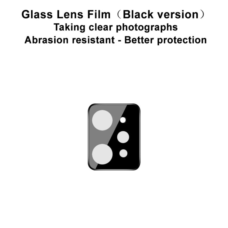 For OPPO Realme C31 IMAK Rear Camera Lens Glass Film Black Version - For OPPO by imak | Online Shopping UK | buy2fix