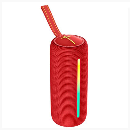 HOPESTAR P37 Outdoor Portable RGB Light Waterproof Wireless Bluetooth Speaker(Red) - Waterproof Speaker by HOPESTAR | Online Shopping UK | buy2fix