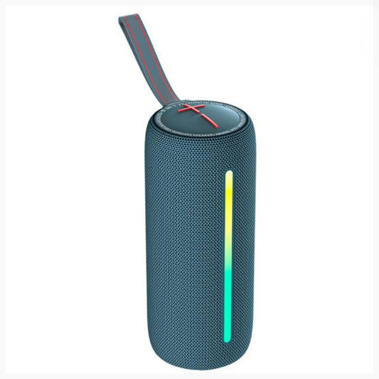 HOPESTAR P37 Outdoor Portable RGB Light Waterproof Wireless Bluetooth Speaker(Blue) - Waterproof Speaker by HOPESTAR | Online Shopping UK | buy2fix