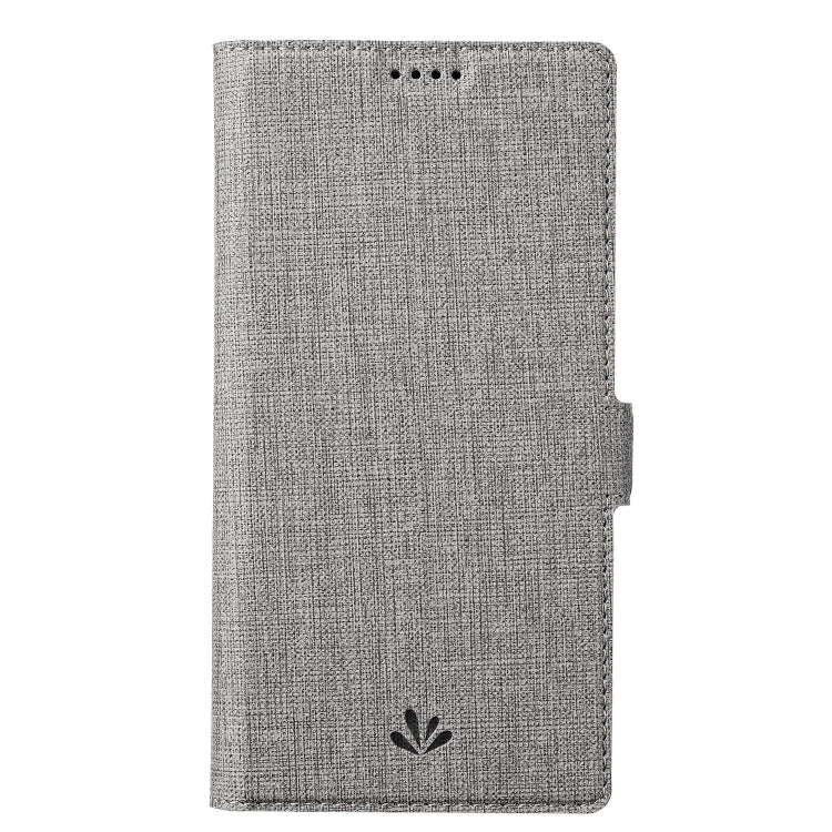 For iPhone 14 Pro Max ViLi K Series Dual-side Buckle Magsafe Leather Phone Case(Grey) - iPhone 14 Pro Max Cases by ViLi | Online Shopping UK | buy2fix