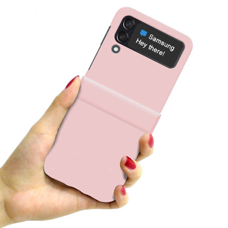 For Samsung Galaxy Z Flip4 5G IMAK JS-3 Series Colorful PC Case(Pink) - Galaxy Z Flip4 5G Cases by imak | Online Shopping UK | buy2fix