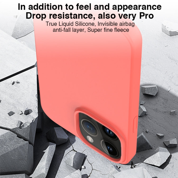 For iPhone 14 Pro Max Mutural Karen Series Liquid Silicone Magsafe Phone Case(Pink) - iPhone 14 Pro Max Cases by Mutural | Online Shopping UK | buy2fix