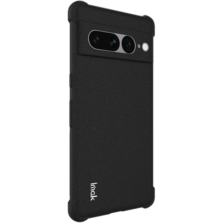 For Google Pixel 7 5G imak All-inclusive Shockproof Airbag TPU Case(Matte Black) - Google Cases by imak | Online Shopping UK | buy2fix