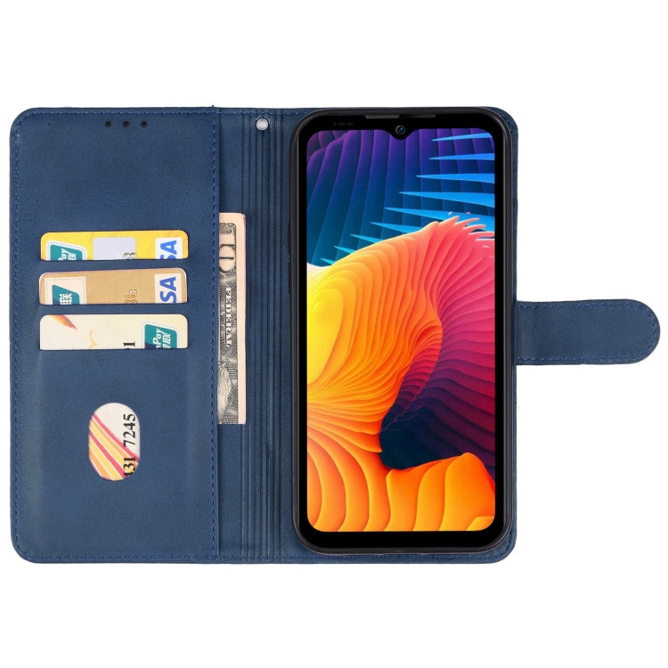 For Doogee V30 5G Leather Phone Case(Blue) - Doogee Cases by buy2fix | Online Shopping UK | buy2fix