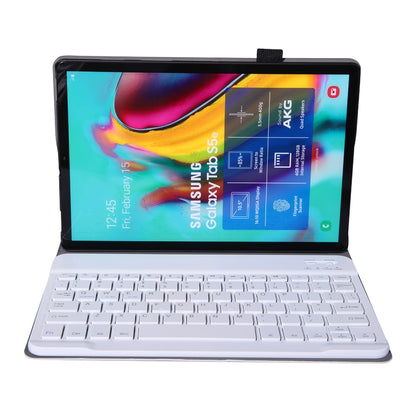 A307 For Galaxy Tab A 8.4 T307 (2020) Bluetooth Keyboard Tablet Case with Stand(Rose Gold) - Samsung Keyboard by XINLI | Online Shopping UK | buy2fix