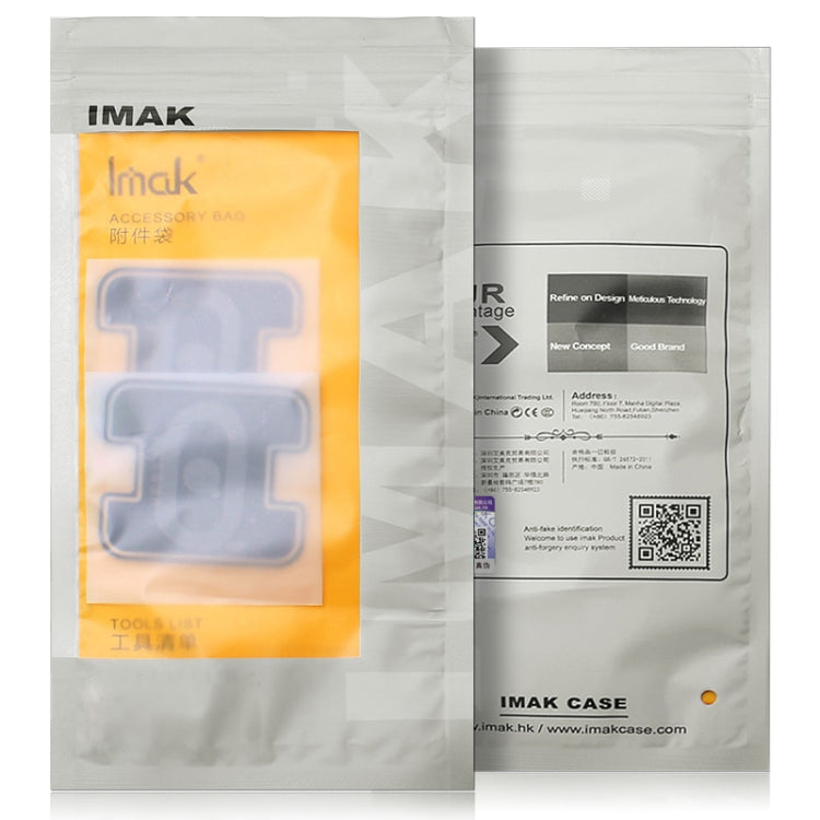 For Honor 80 5G IMAK Rear Camera Glass Lens Film, 1 Set Package - Honor Tempered Glass by imak | Online Shopping UK | buy2fix