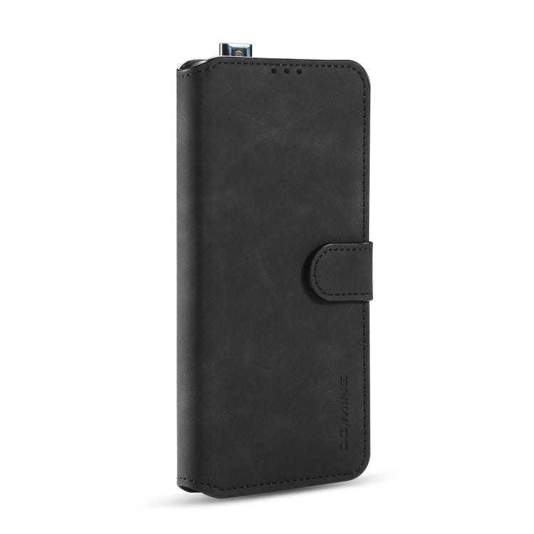 For Xiaomi Redmi K30 Pro DG.MING Retro Oil Side Horizontal Flip Case with Holder & Card Slots & Wallet(Black) - Xiaomi Cases by DG.MING | Online Shopping UK | buy2fix