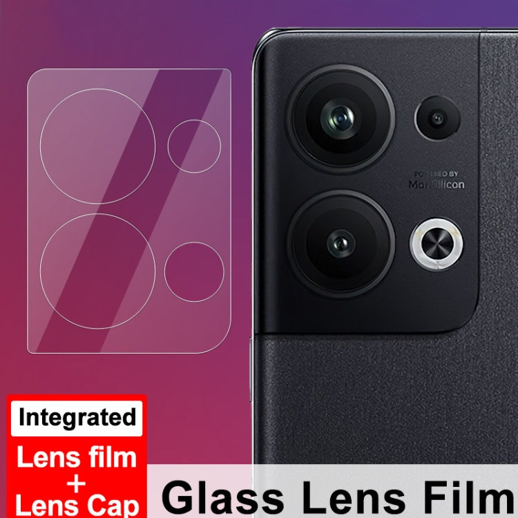 For OPPO Reno9 Pro+ 5G imak Integrated Rear Camera Lens Tempered Glass Film - For OPPO by imak | Online Shopping UK | buy2fix