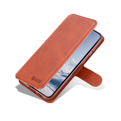 For Samsung Galaxy S23 5G AZNS Calf Texture Horizontal Flip Leather Phone Case(Brown) - Galaxy S23 5G Cases by AZNS | Online Shopping UK | buy2fix