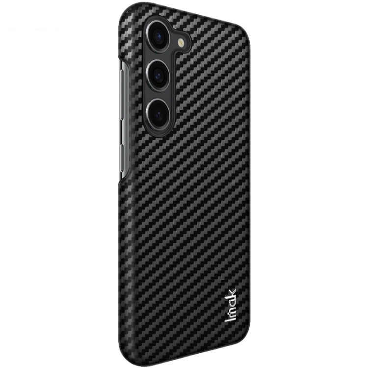 For Samsung Galaxy S23 5G imak Ruiyi Series Carbon Fiber PU + PC Phone Case(Black) - Galaxy S23 5G Cases by imak | Online Shopping UK | buy2fix