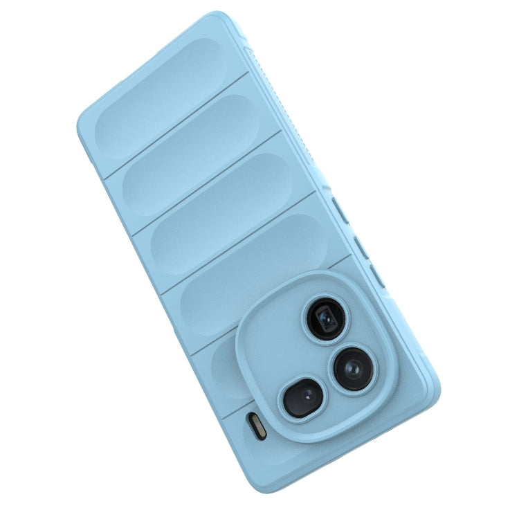 For vivo iQOO 12 Pro 5G Magic Shield TPU + Flannel Phone Case(Dark Grey) - iQOO 12 Pro Cases by buy2fix | Online Shopping UK | buy2fix