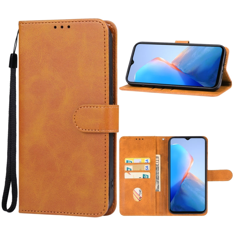 For Infinix Smart 8 Leather Phone Case(Brown) - Infinix Cases by buy2fix | Online Shopping UK | buy2fix