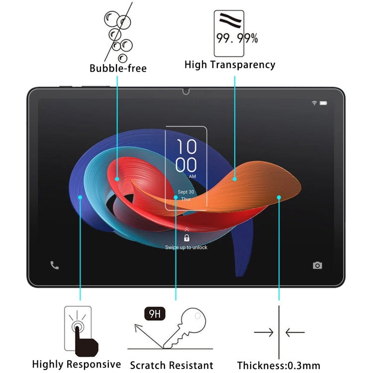 For TCL Tab 10 Gen 2 10.4 inch 9H 0.3mm Explosion-proof Tempered Glass Film - Others by buy2fix | Online Shopping UK | buy2fix