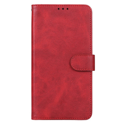 For Motorola Moto G04 Leather Phone Case(Red) - Motorola Cases by buy2fix | Online Shopping UK | buy2fix