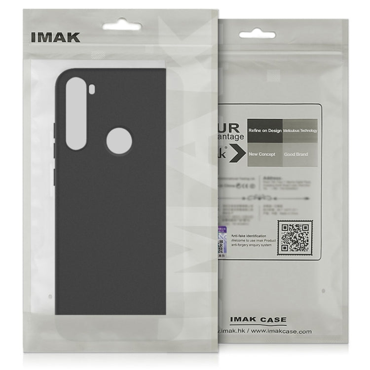 For Google Pixel 8a IMAK UC-3 Series Shockproof Frosted TPU Phone Case(Black) - Google Cases by imak | Online Shopping UK | buy2fix