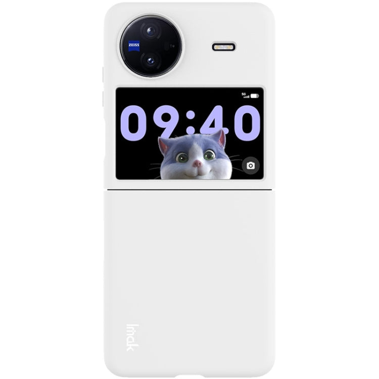 For vivo X Flip IMAK JS-2 Series Colorful PC Case(White) - vivo Cases by imak | Online Shopping UK | buy2fix